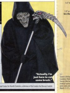 This was a really fun job I had that ran in Maxim Magazine