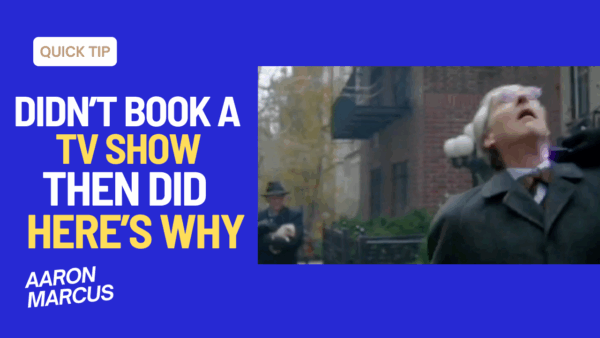 After auditioning, I didn't book the TV show Gotham. Then I did. Here's Why